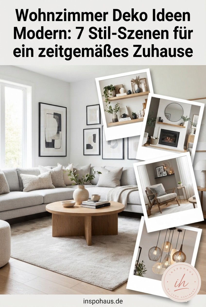 Wohnzimmer Deko Ideen Modern: 7 Stil-Szenen für ein zeitgemäßes Zuhause