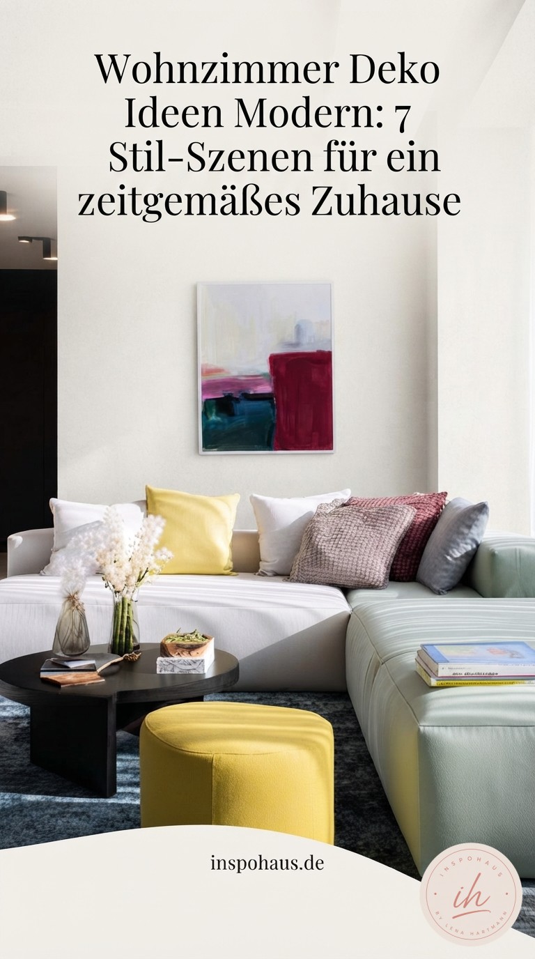 Wohnzimmer Deko Ideen Modern: 7 Stil-Szenen für ein zeitgemäßes Zuhause