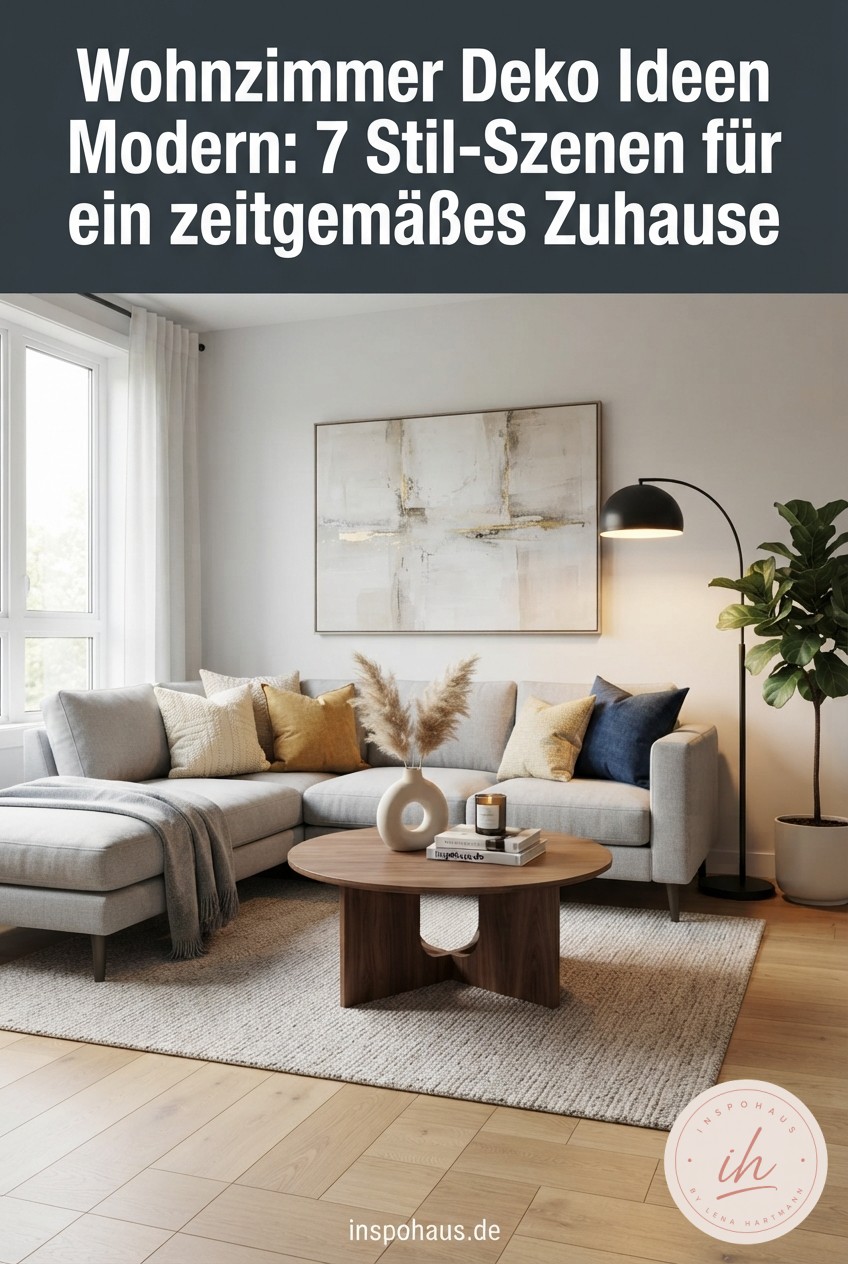Wohnzimmer Deko Ideen Modern: 7 Stil-Szenen für ein zeitgemäßes Zuhause
