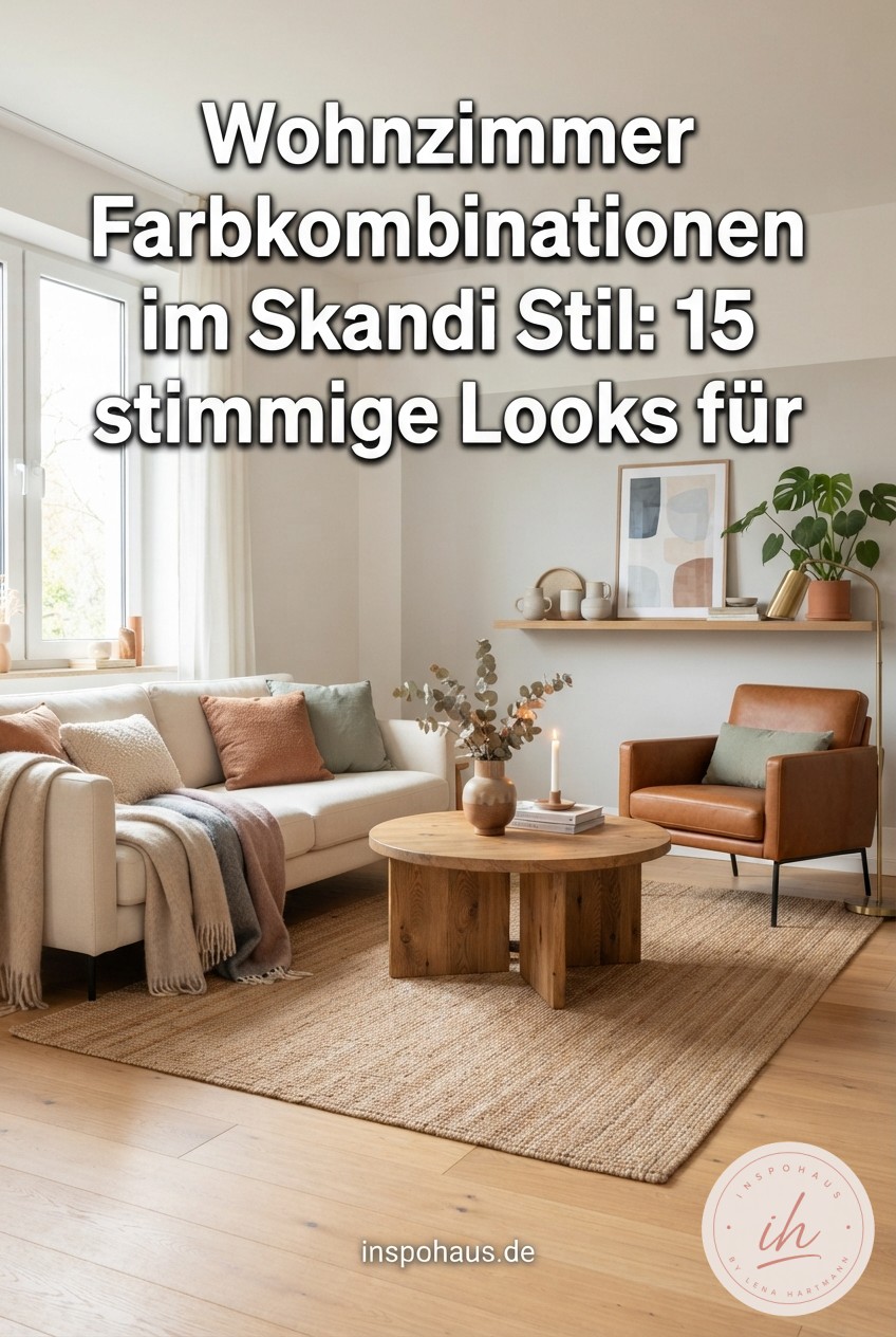 Wohnzimmer Farbkombinationen im Skandi Stil: 15 stimmige Looks für helle, ruhige Räume