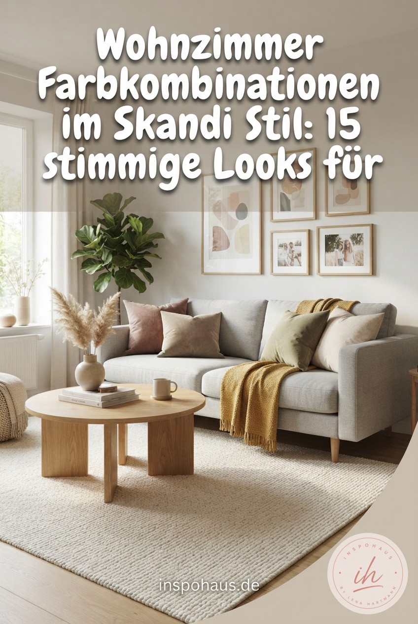 Wohnzimmer Farbkombinationen im Skandi Stil: 15 stimmige Looks für helle, ruhige Räume