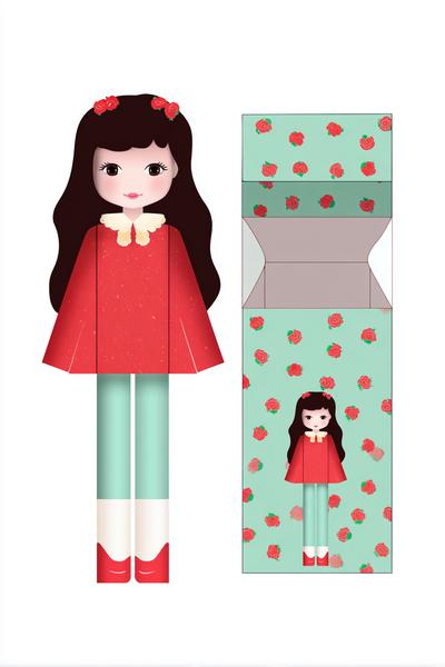 8. Saison-Box mit Duft-Stickern als for paper doll printable templates gacha ideas
