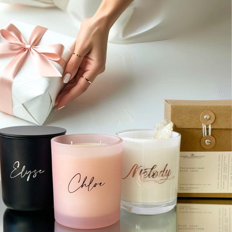 Personalisierte DIY Kerze