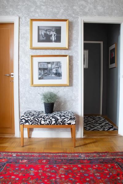 16. Holzrahmen-Mix als Photo Wall Collage Bedroom Framed mit natürlicher Wärme