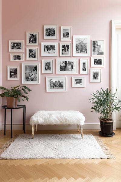 29. Zehn-Motiv-Set als Photo Wall Collage Bedroom 10 Photos mit warmem Storybogen