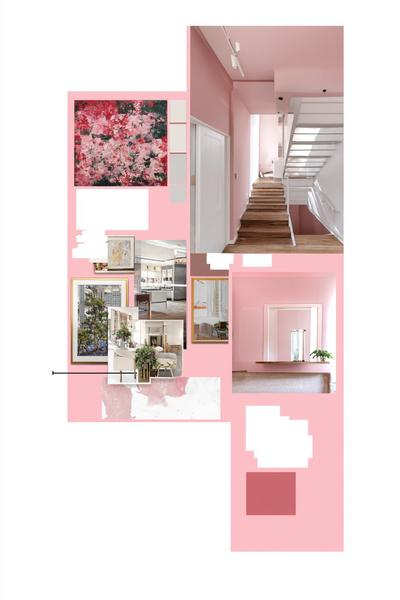 30. Zehn Polaroid-Optiken als Photo Wall Collage Bedroom 10 Photos mit Weißrand