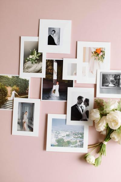 6. Kopfteil-Zentrierung als Photo Wall Collage Bedroom Layout über dem Bett