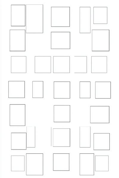 11. Klassisches Grid aus 4x6 Prints als for photo wall collage ideas layout 4x6 ideas