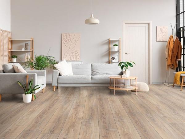 Fertig verlegter Laminatboden