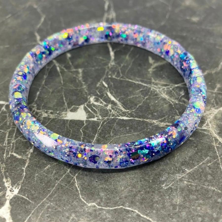 Resin Armband mit Glitzer