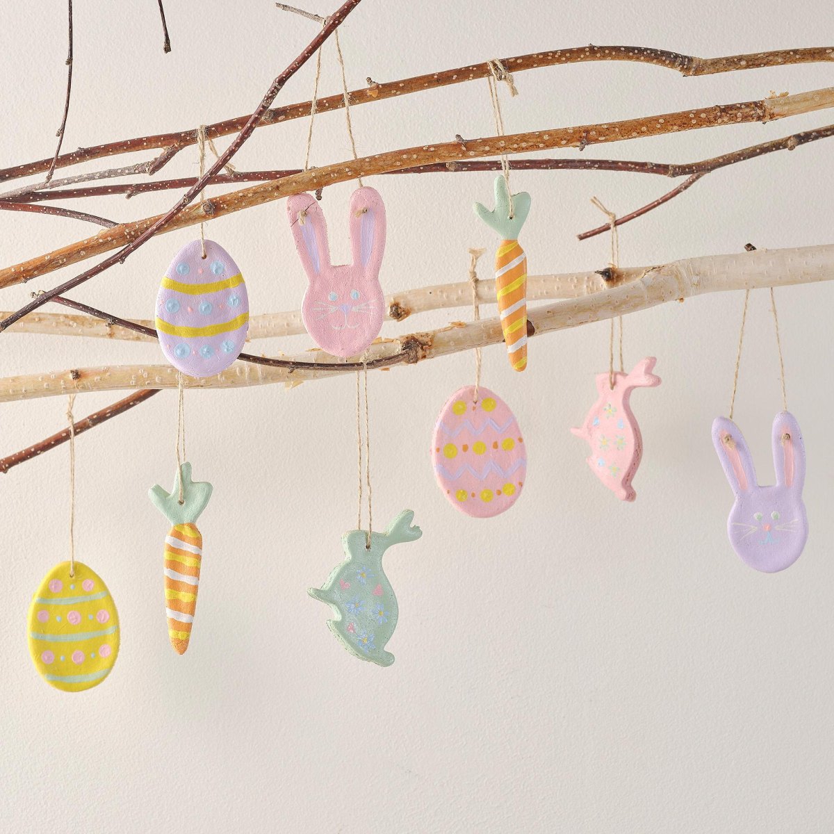 Salzteig Ostern Dekoration