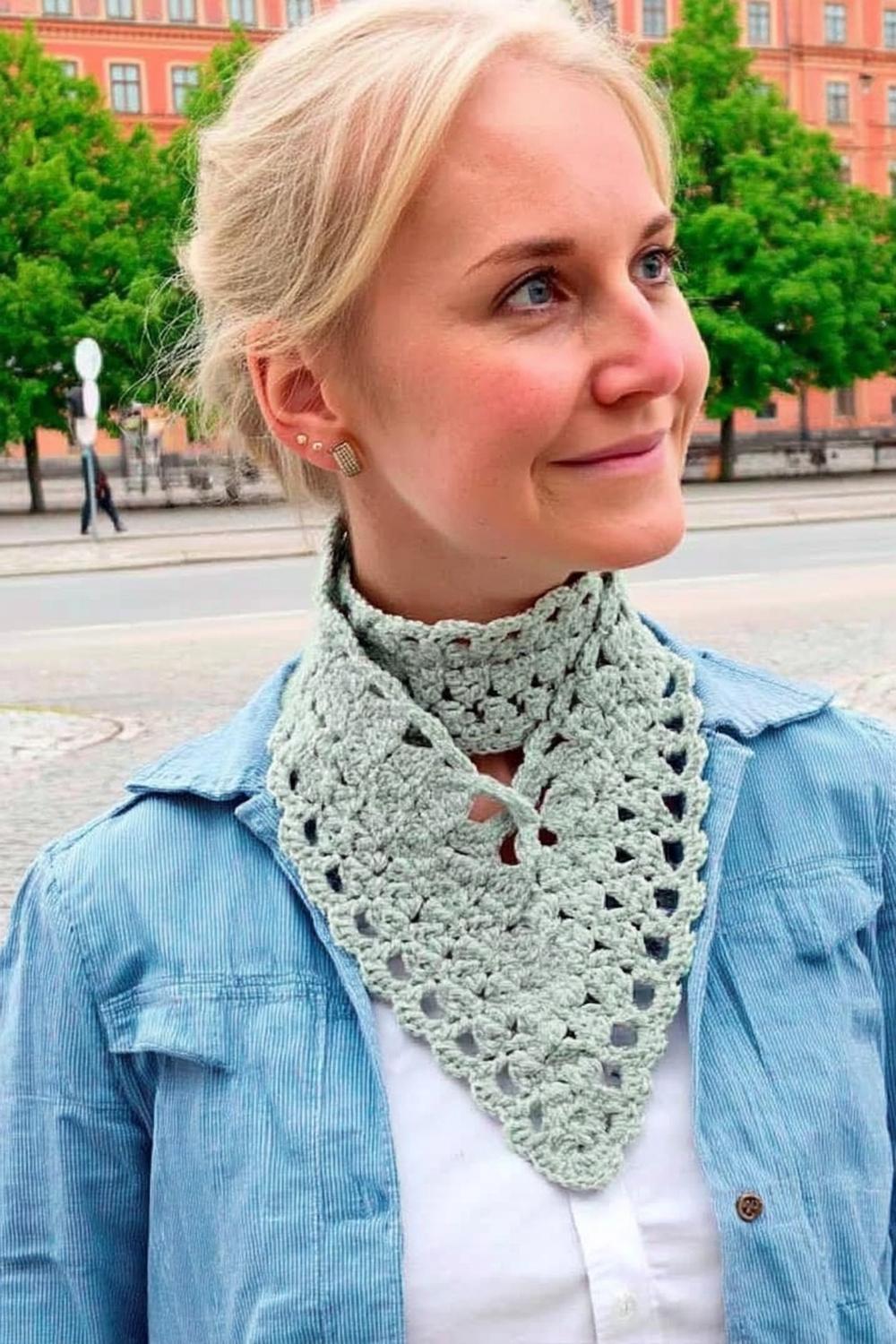 16 Wunderschöne Häkel-Schals: Muster & Techniken