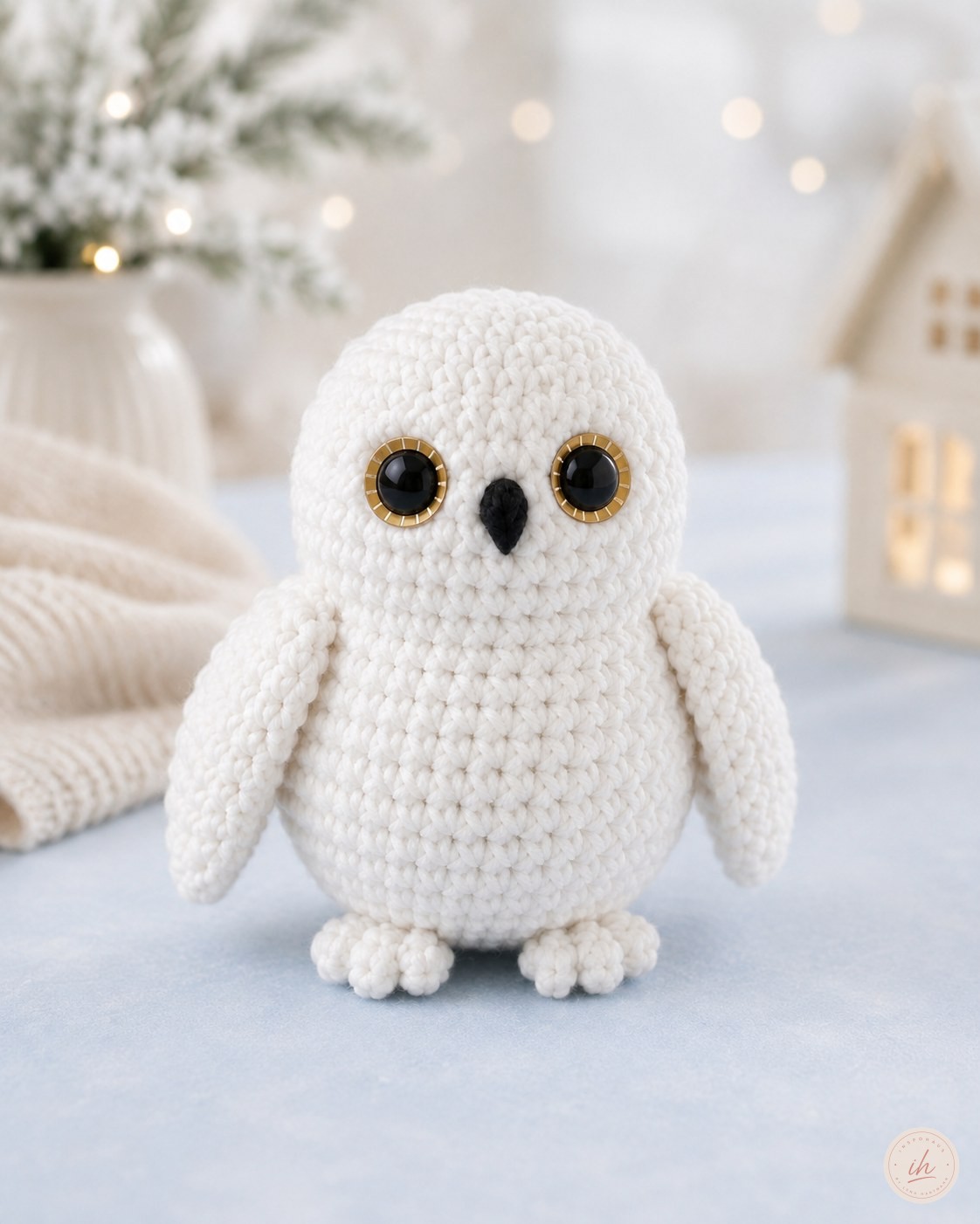 Schneeeule Amigurumi Häkeln - Meine Anleitung Runde