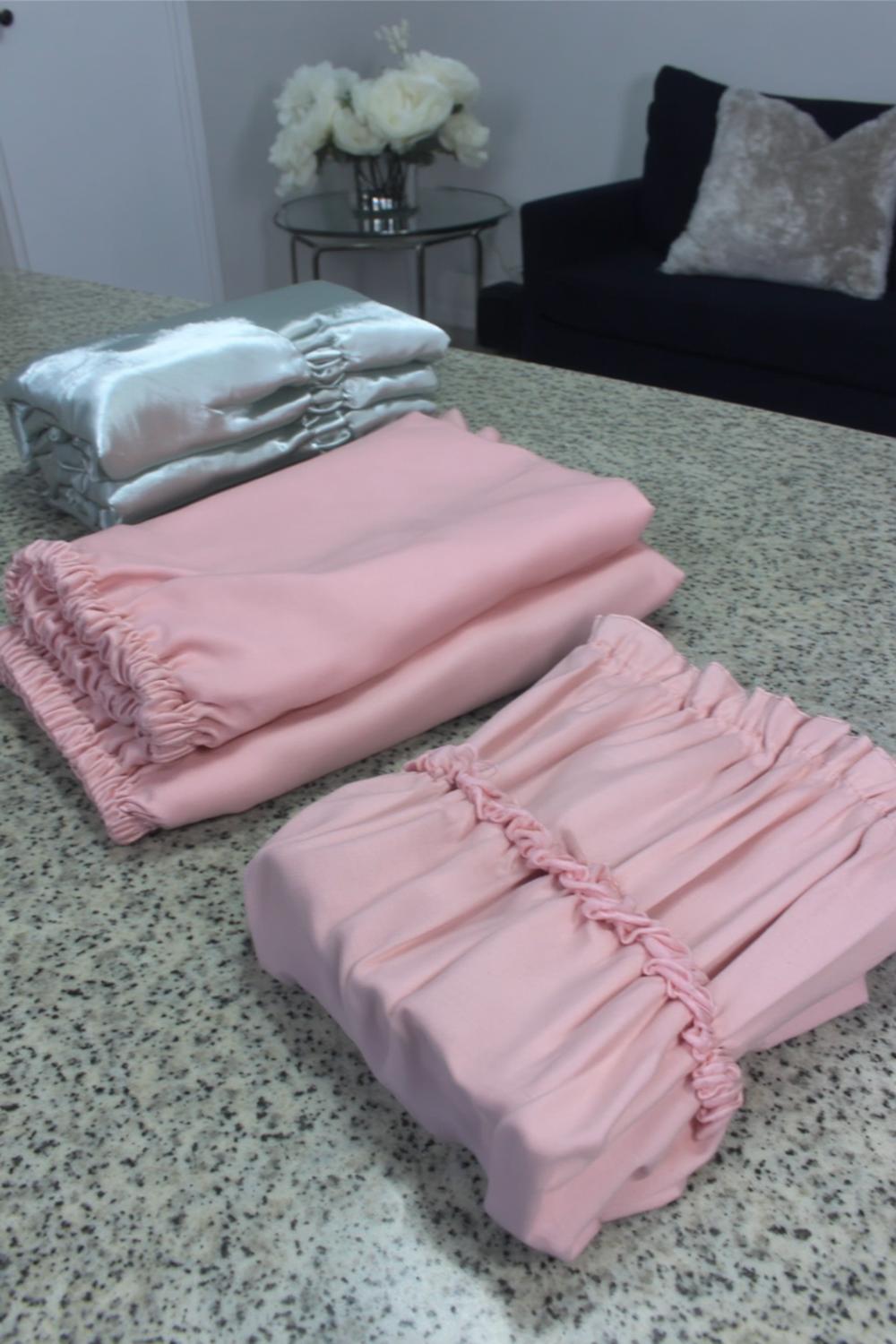 Elegante Leinen Geschenkbeutel