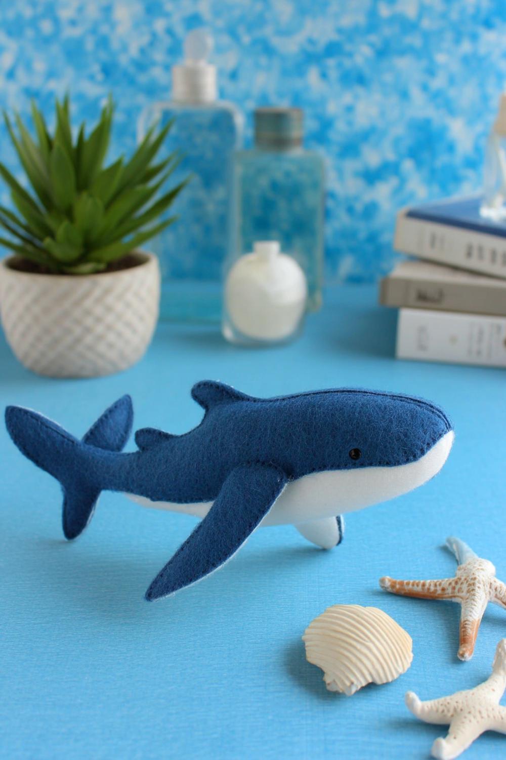 Lässige Streifentasche