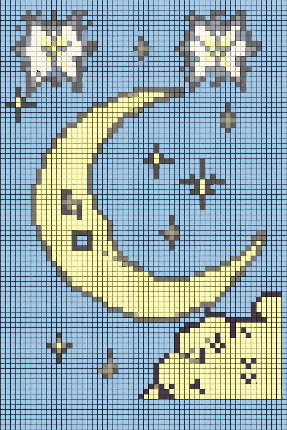 Giraffen-Häkeldiagramm