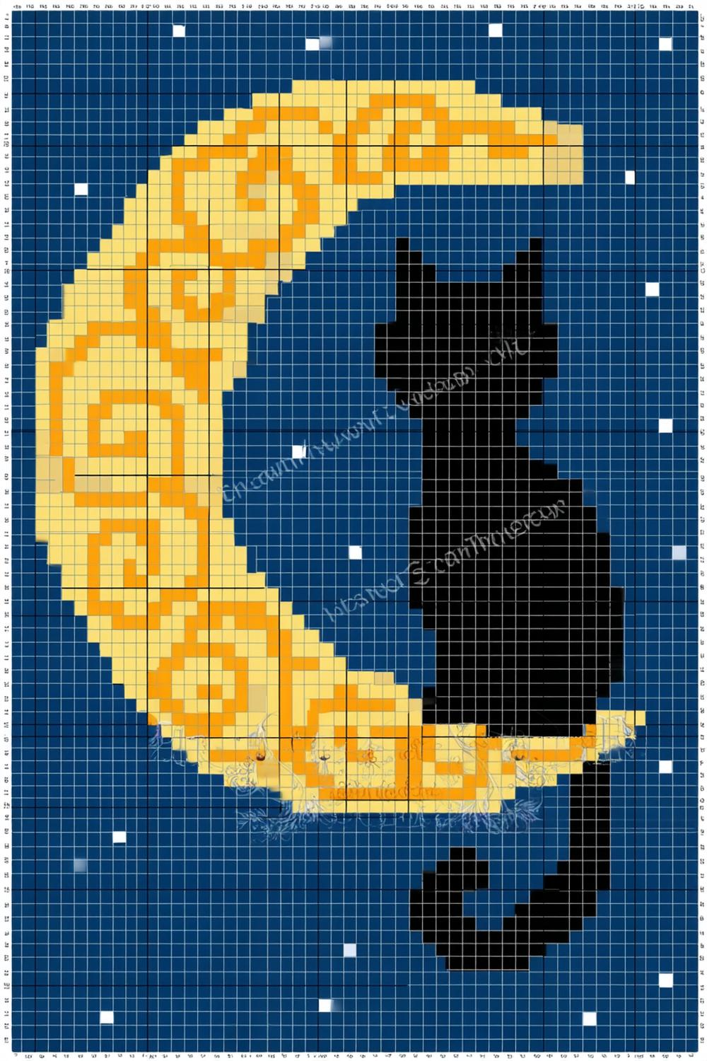 Mond-Silhouette-Design