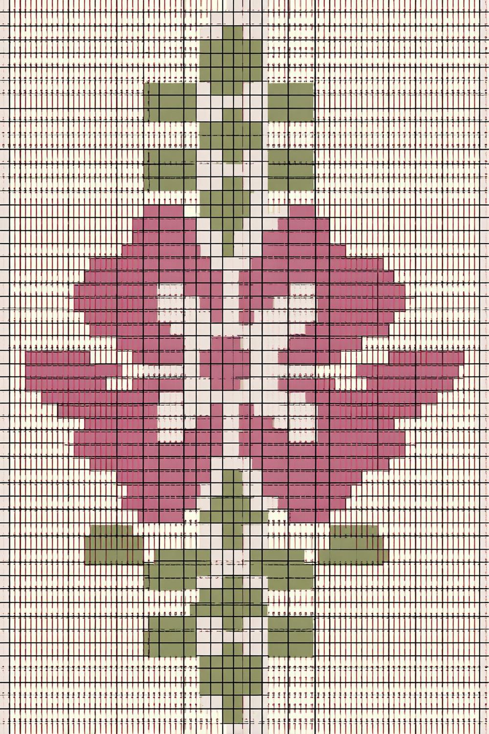 Romantisches Rosenmuster