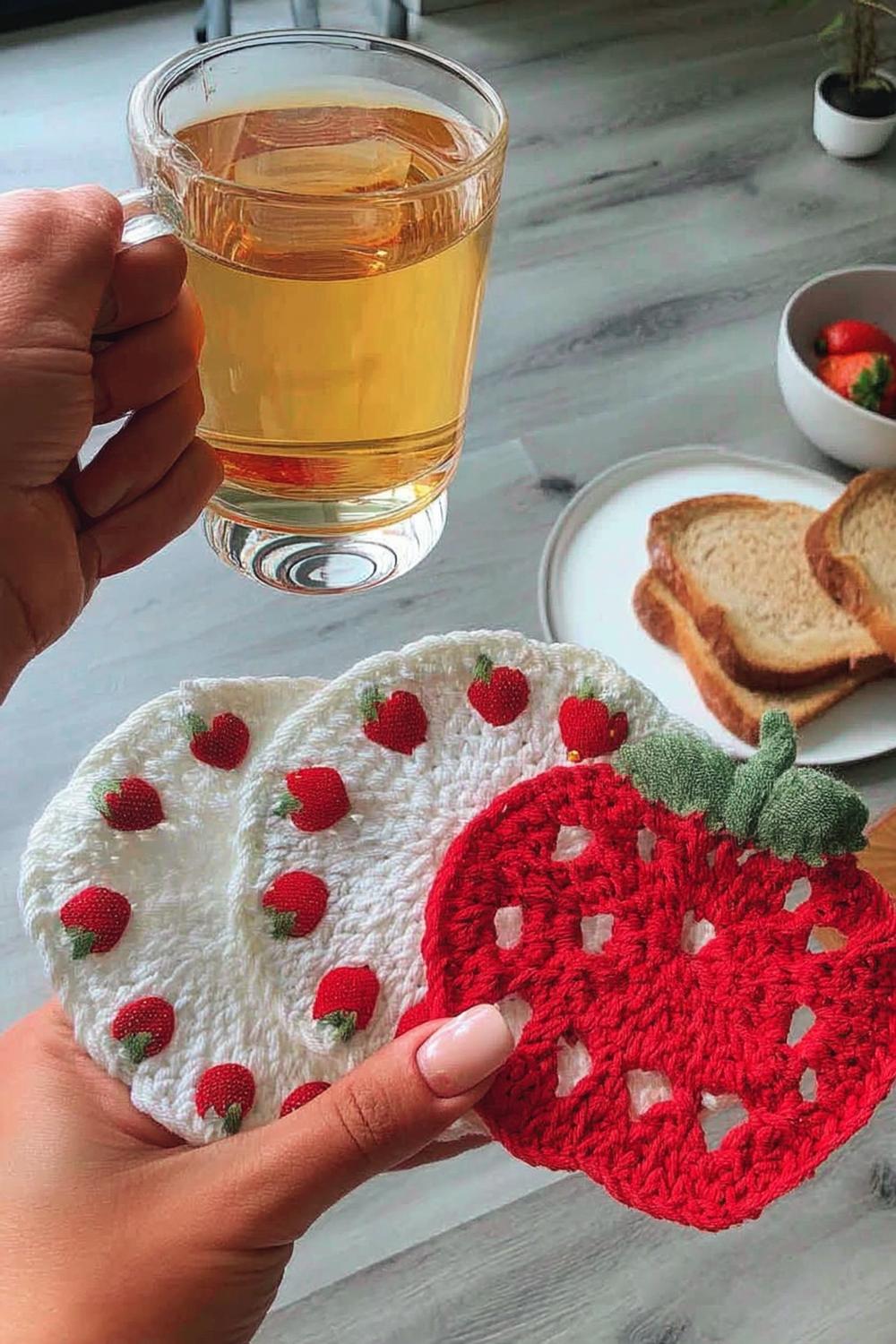 Fruchtige Erdbeeren für den Sommer