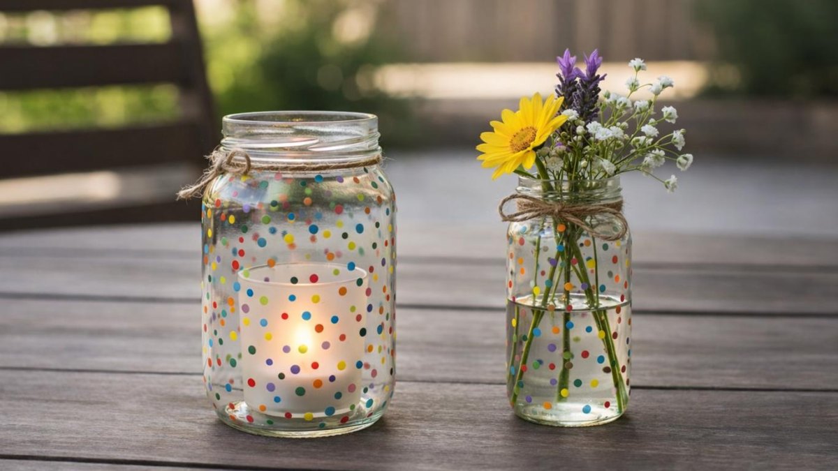 Upcycling Marmeladengläser Deko