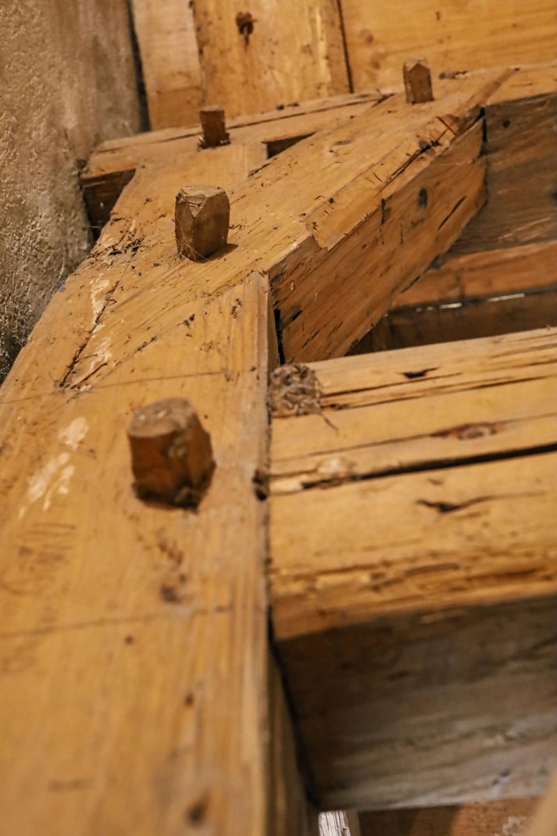 Holznagel traditionelle Verbindung