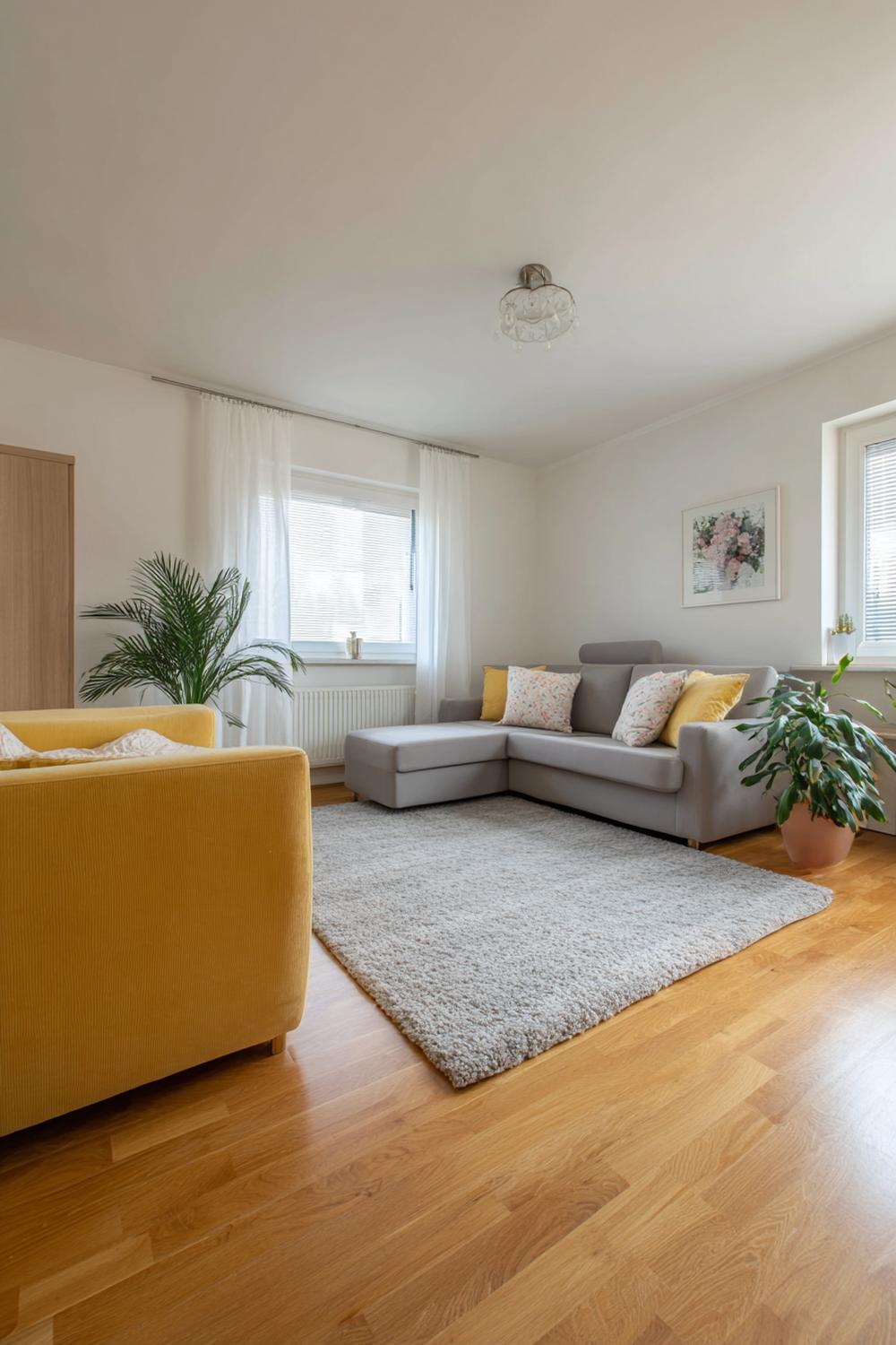 6. Wohnzimmer Wanddeko ohne Bohren mit selbstklebenden Wandpaneelen in Holzoptik