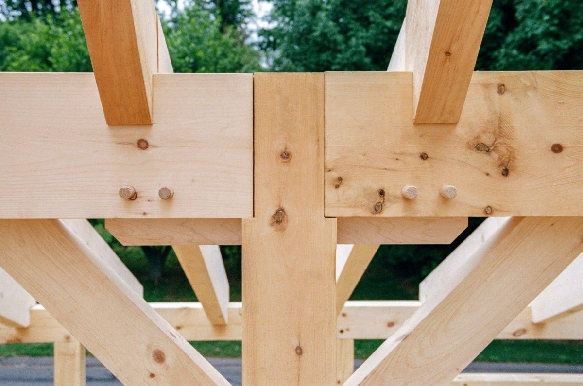 Fachwerk Zapfenverbindung Balken